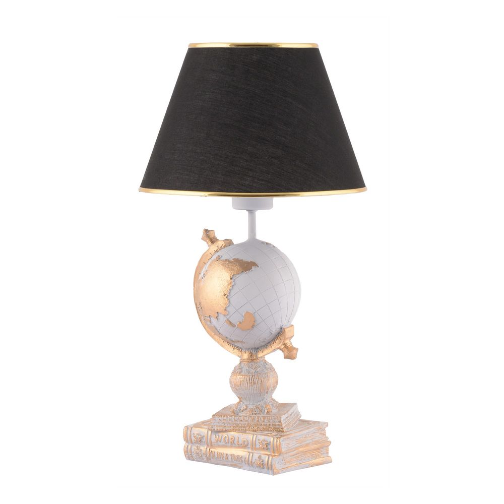 Lampa za sto World - Crna, Bijela i Zlatna slika 2