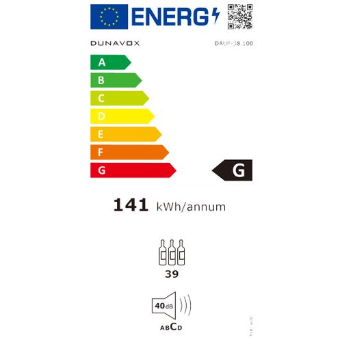 DAUF-38.100DB.TO DUNAVOX vinska vitrina slika 6