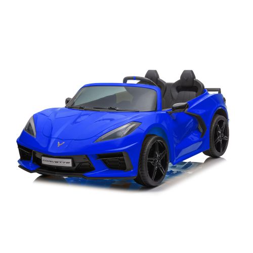 Licencirani auto na akumulator Corvette Stingray TR2203 - dvosjed - plavi slika 2