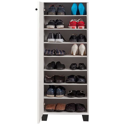 Filinta 766 - White White Shoe Cabinet slika 4