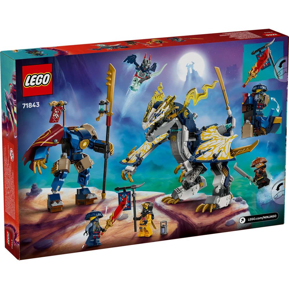 LEGO 71843 Rogue's Mech Dragon Rider slika 10
