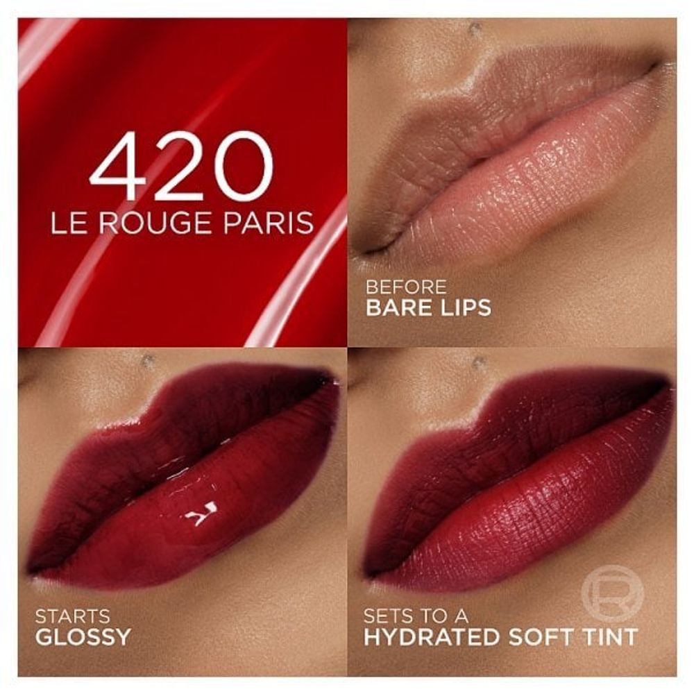 L'Oréal Paris Tečni ruž za usne Hyaluron Tint 420 Le Rouge Paris slika 3
