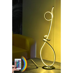 Opviq Picasso Black - Multicolor Multicolor Floor Lamp