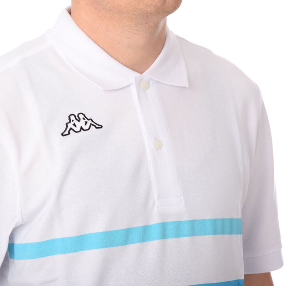 Kappa Polo Majica Logo Feystripe Za Muškarce slika 3