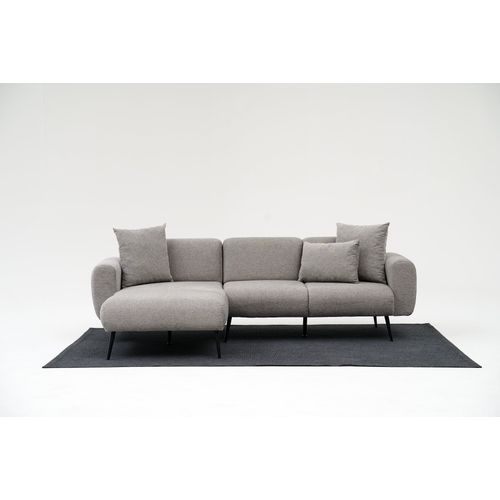 Ugaona Sofa 'Side Left' - Svetlo Siva slika 2