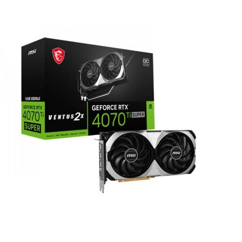 Geforce RTX 4070-Ti SUPER VENTUS 2X OC 16GB GDDR6, V513-615R SVGA MSI  slika 1