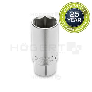 KLJUČ NASADNI ZA SVJEĆICE 1/2“, HEX 16mm CrV STEEL