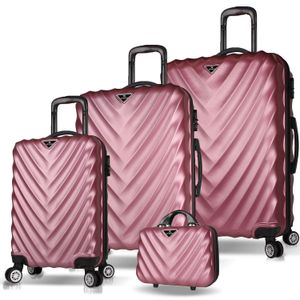 Set Kofera u Roze Zlatnoj Boji (4 Komada)