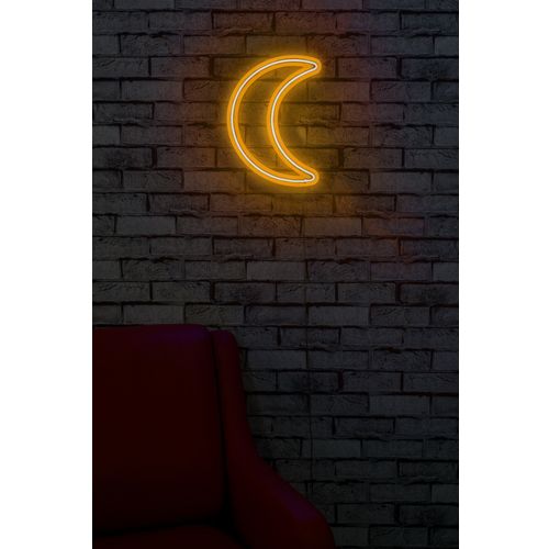 Wallity Ukrasna plastična LED rasvjeta, Crescent - Yellow slika 12