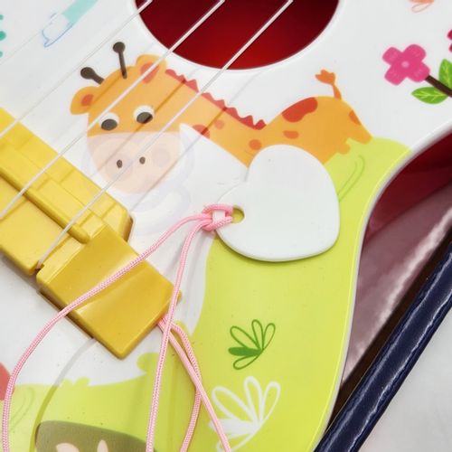 Woopie akustična gitara za djecu: crvena, 43 cm slika 6