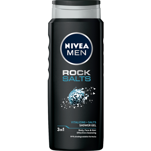 NIVEA Men Rock Salts gel za tuširanje 500ml slika 1