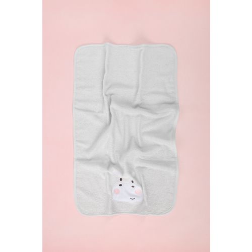 Hipo Light Grey Baby Towel slika 2