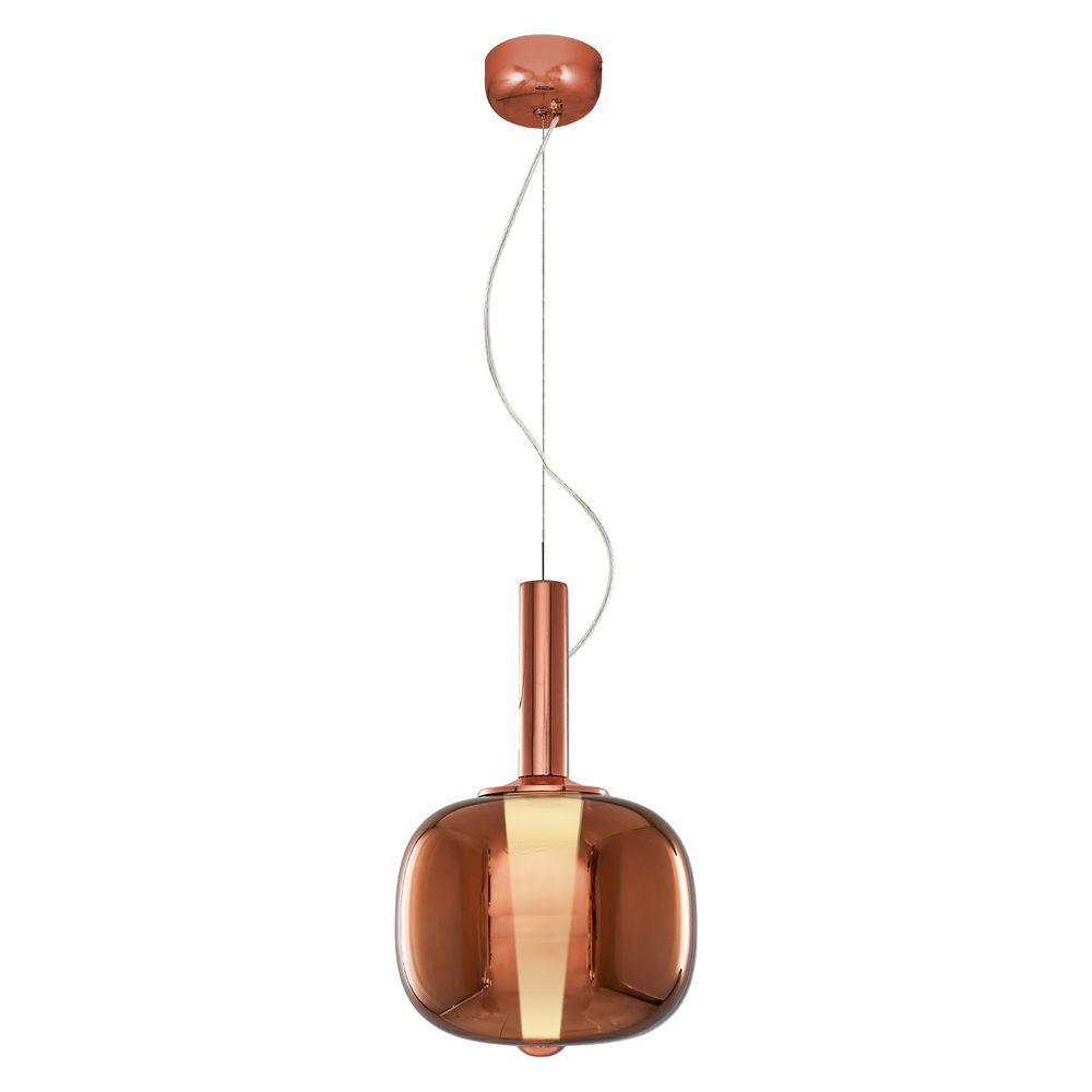 Luster u Rose Gold Boji sa LED Osvjetljenjem slika 2