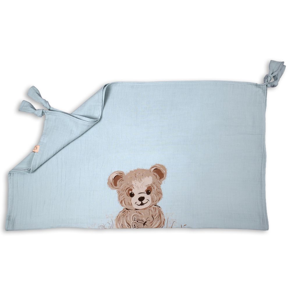 Magic Baby dekica Muslin s Printom Medina Šapica 90x100 cm - Zelena slika 3
