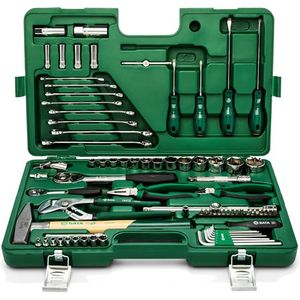 Set Nas. Ključeva 1/4" I 1/2" 80 Kom + Set Alata Sata St09403