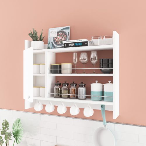 Knerr - White White Kitchen Shelf slika 2