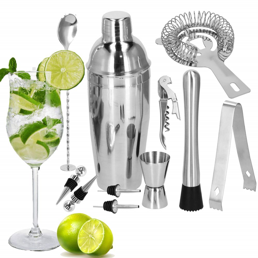 SET ZA PIĆA ZA BARMENE, SHAKER 750 ML, 12 DIJELOVA slika 4