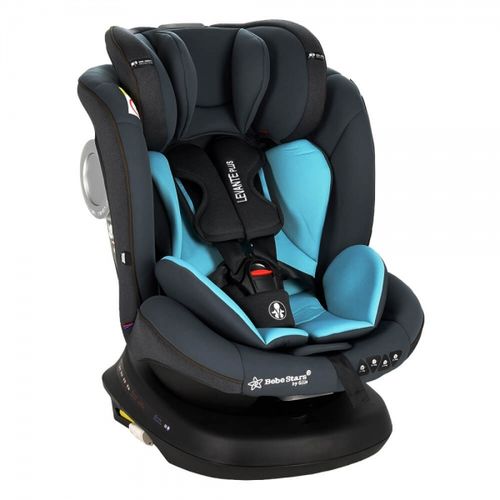 Bebe Stars autosjedalica Levante 360° 0-36kg ISOFIX - Petrol slika 2