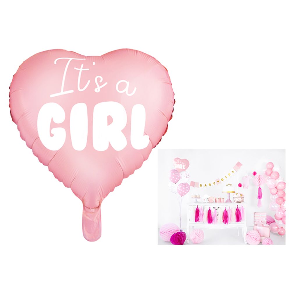 FB21P-081J Folijski balon 'It's a Girl' 45cm slika 1