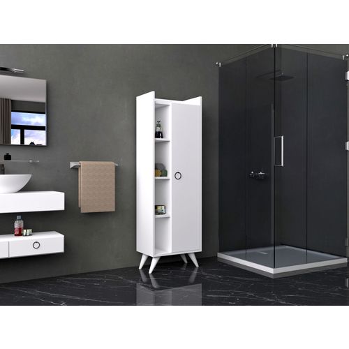 Ilgım White Bathroom Cabinet slika 1