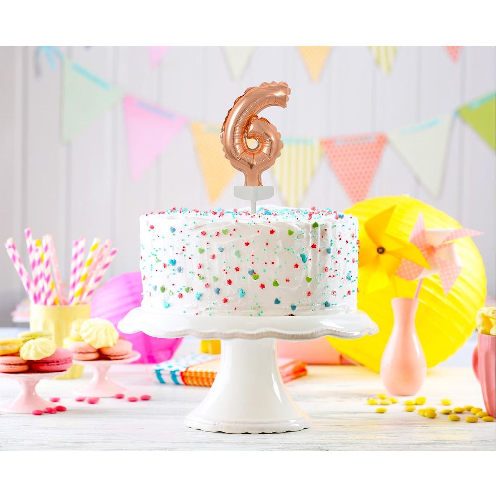 BC-5RZ6 Folijski balon 6 sa štapićem 13cm slika 2
