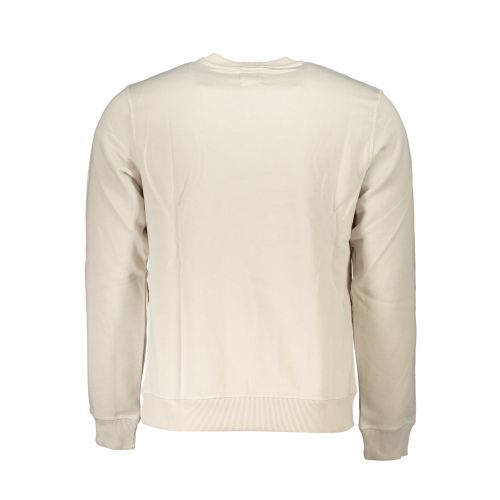 GIAN MARCO VENTURI MEN'S WHITE ZIPLESS SWEATSHIRT slika 2