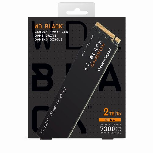 WD 2TB SSD BLACK SN850X M.2 NVMe x4 Gen4 slika 4