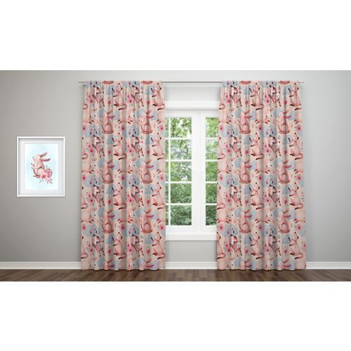 Zavjesa 140x240 Curtain Rabbits slika 1