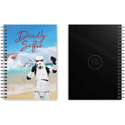 Original Stormtrooper Deadly Selfie A5 notebook slika 1