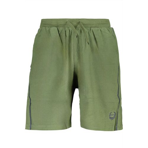 GIAN MARCO VENTURI MEN'S GREEN SHORT PANTS slika 1