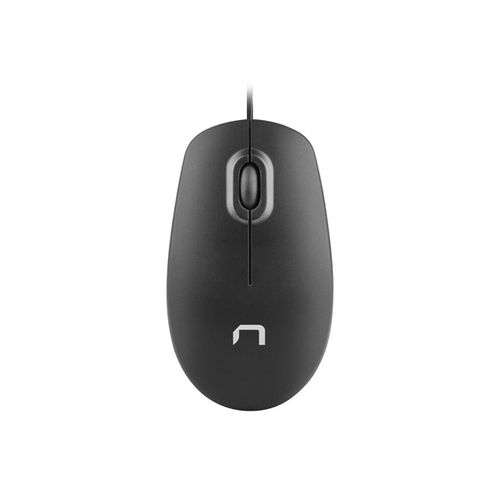 Natec NMY-1185 HAWK, Laser Mouse 1000 DPI, 3 Buttons, USB, Black, Cable 1.8m slika 4