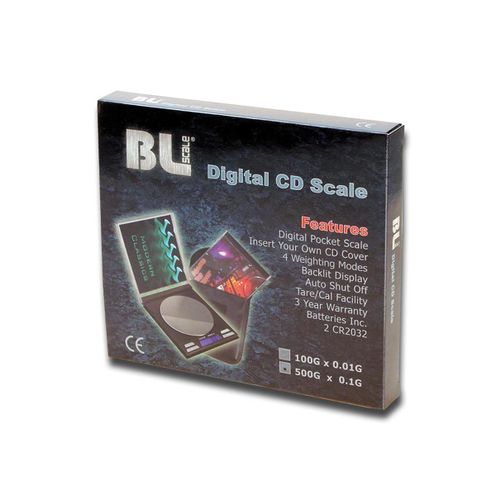 BLscale Digitalna džepna vaga Audio CD  slika 2