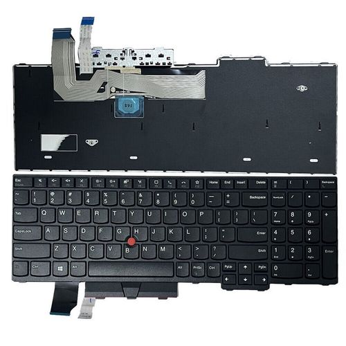 Tastatura za laptop Lenovo Thinkpad L15 Gen 2 L15 sa pozadinskim osvetljenjem i gumbom slika 1