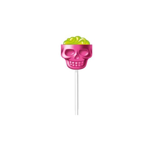 Chupa Chups lizalice 3D Skull Jagoda/Limun 15g/45kom, xxl slika 3