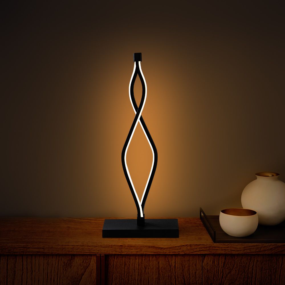Zozo - Crna Stolna Lampa 13291 slika 2