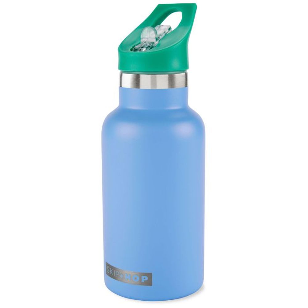 Skip Hop Dječija termosica sa stikerima 380ml, Plava slika 3