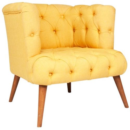 Pandia Home Fotelja LYNDA žuta boja slika 2
