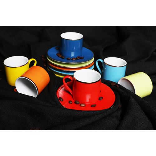 Hermia Concept Set šalica za kavu (12 komada), Žuta boja
Tirkiz
naranča
Crvena
Ljubičasta, RU12KT15221 slika 1