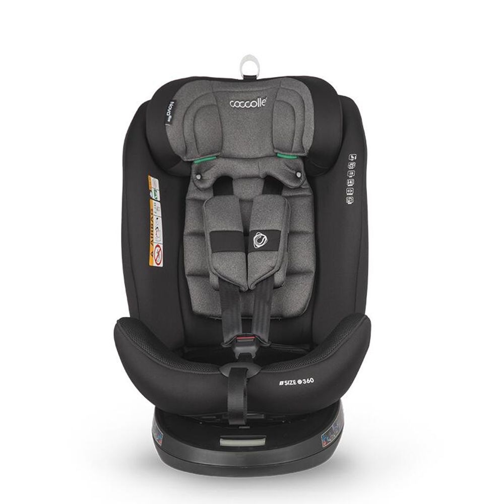 Coccolle® Autosjedalica Nova iSize 360° 40-150cm Isofix, Diamond Black slika 3