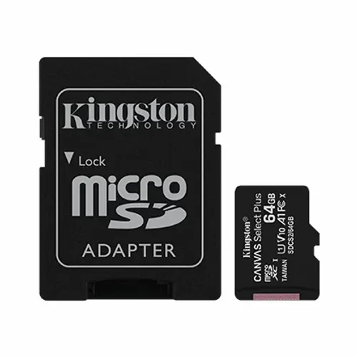 Kingston Micro SD 64GB + SD adapter SDCS2/64GB slika 1