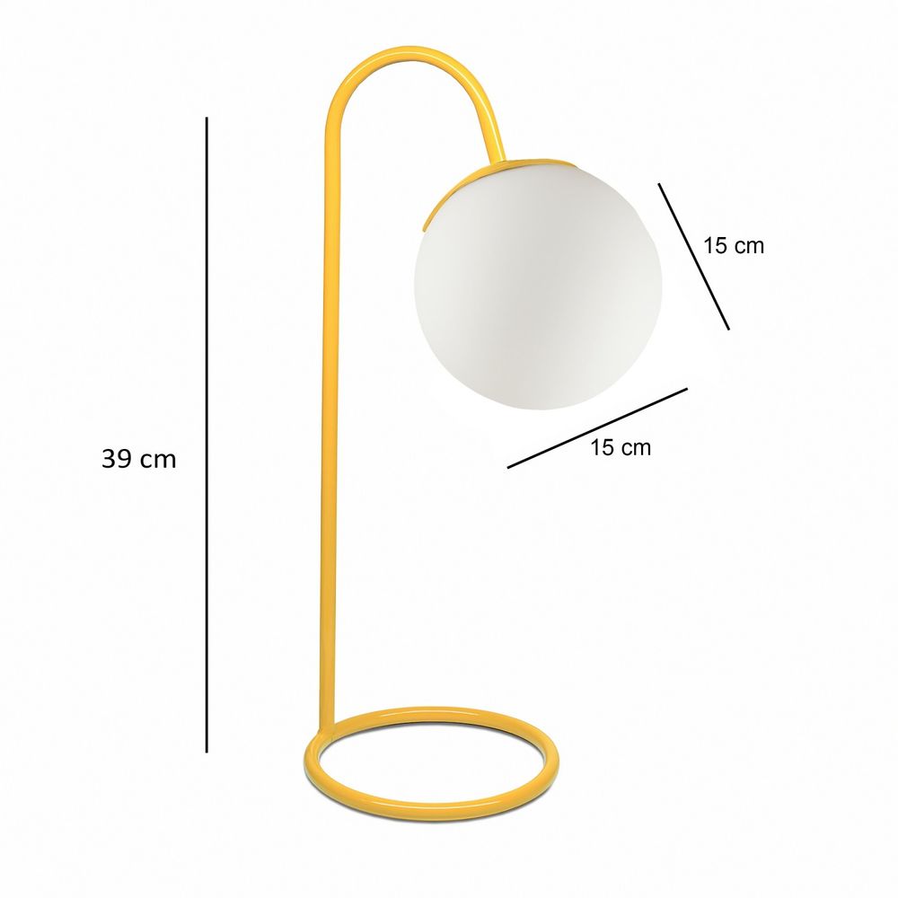 Žuta Stolna Lampa 241456 slika 3