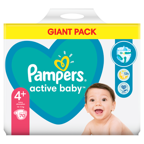 Pampers Active Baby Giant Pack slika 5