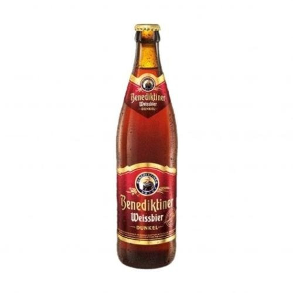Benedektiner Weissbier Dunkel pivo flaša 5,4% 500ml slika 1