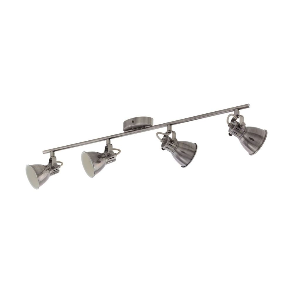 Eglo Seras reflektor/4, led, gu10, 4x3,3w, 4x240lm nikl/antik  slika 7