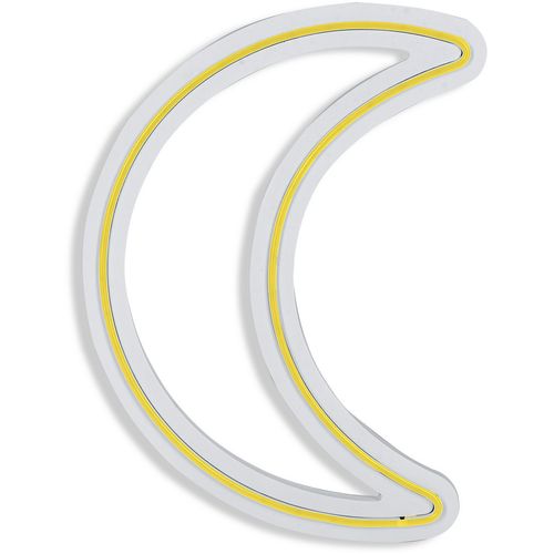 Wallity Ukrasna plastična LED rasvjeta, Crescent - Yellow slika 6