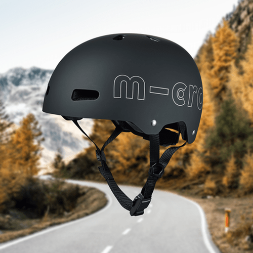 Micro Kaciga ABS Helmet, Black M slika 3