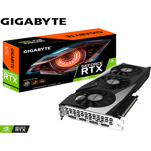Gigabyte VGA RTX 3060 Gam OC8GB GDDR6 128GB; 2xDP, 2xHDMI; slika 1