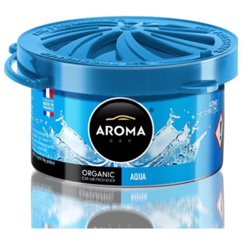 Miris za auto limenka Aroma Organic 40g - Aqua slika 1