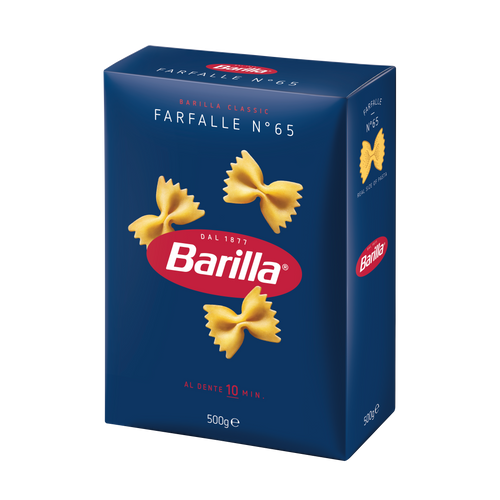 Barilla Farfalle 65 Imu 500g slika 2