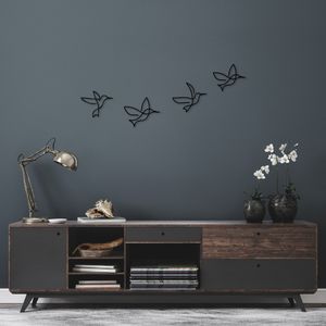 Wallity Metalna zidna dekoracija, Birds - 304